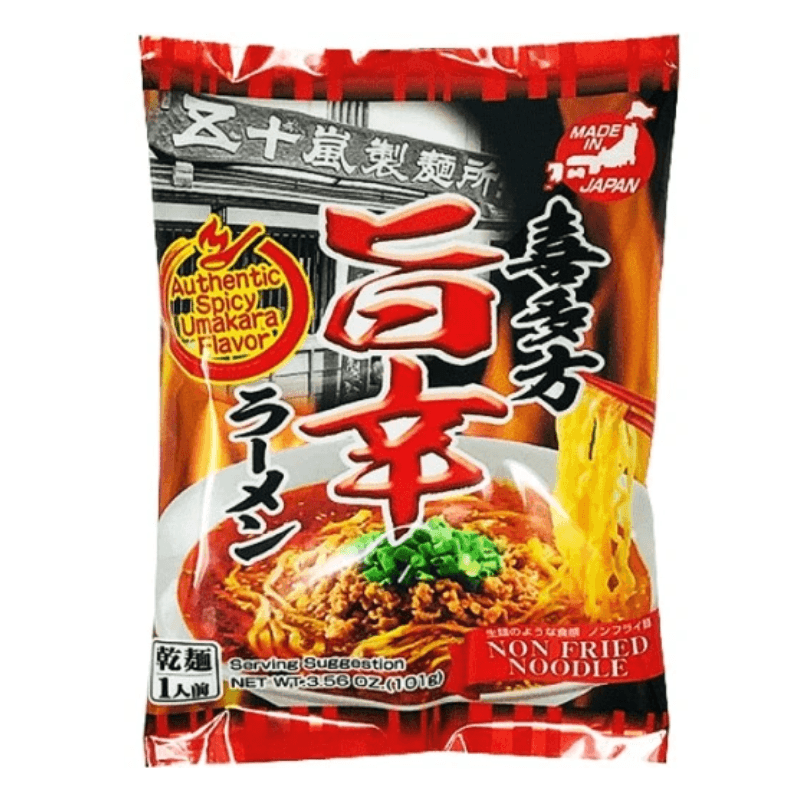 Nouilles Ramen (Kitakata Spicy Umakara Ramen) - IGARASHI SEIMEN - 101g - Hello Asia