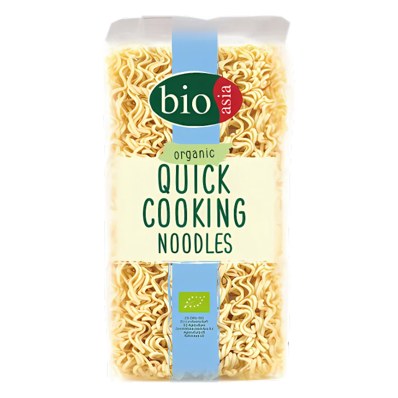 Nouilles Bio à Cuisson Rapide – Sans Œuf - BIOASIA - 500g
