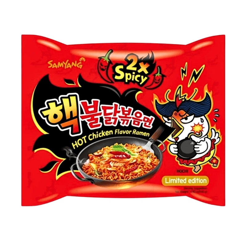 Nouilles Ramen 2x Épicées - SAM YANG - 140g - Hello Asia