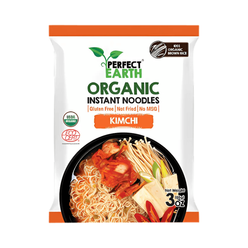 Nouilles BIO Kimchi - PERFECT EARTH - 85g - Hello Asia
