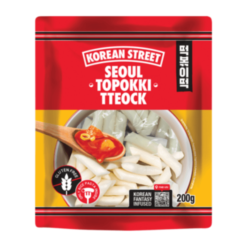 Pâte de riz Tteokbokki - KOREAN STREET - 200g - Hello Asia