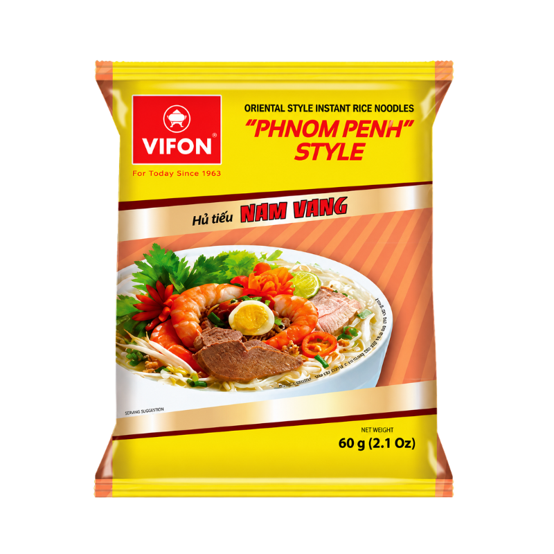 Nouilles de riz instantanées Phnom Penh (Hủ Tiếu Nam Vang) - VIFON - 60 g