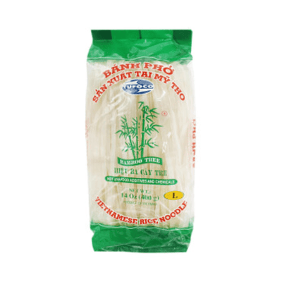 Nouilles de riz vietnamiennes (Pho 5 mm) - BAMBOO TREE - 400g - Hello Asia
