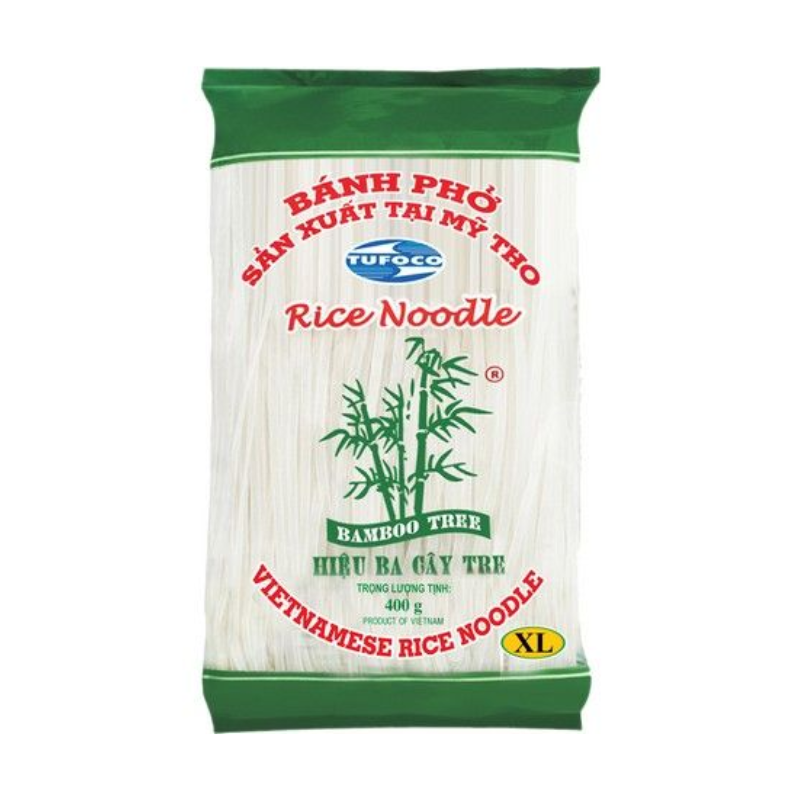Nouilles de riz vietnamiennes 'XL' (10 mm) - BAMBOO TREE - 400g