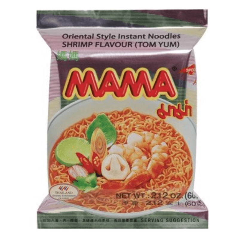 Nouilles instantanées 'Tom Yum crevettes' - Mama - 60g - Hello Asia