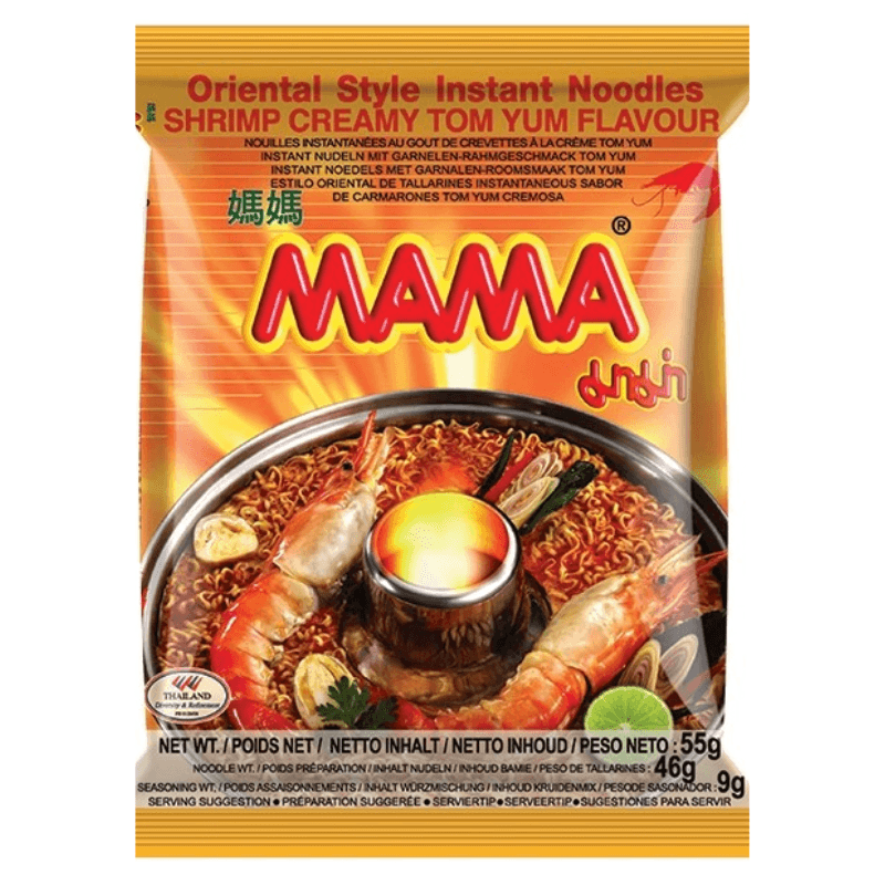 Nouilles instantanées creamy Tom Yum - Mama - 55g - Hello Asia