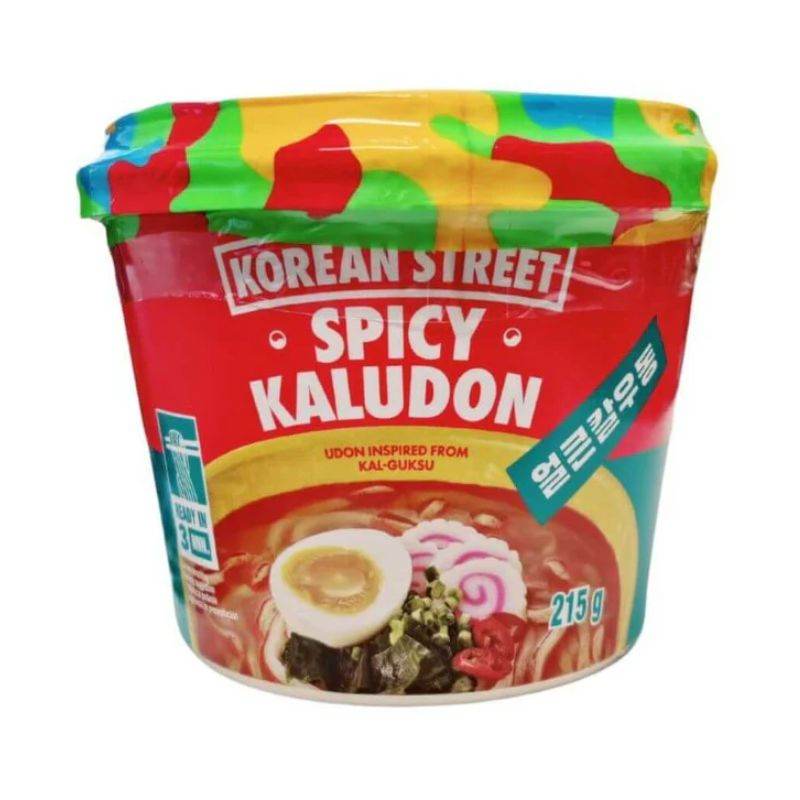 Nouilles instantanées en tasse, Kaludon Kimchi - KOREAN STREET - 215g - Hello Asia