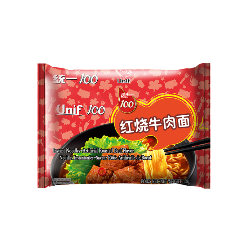 Nouilles instantanées saveur bœuf rôti - UNIF - 108g