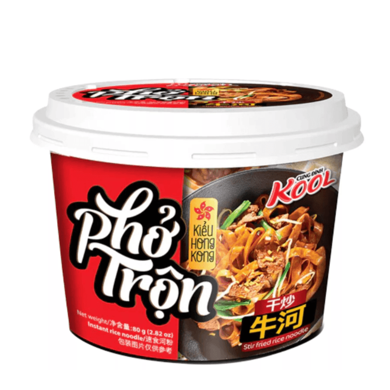 Nouilles de riz à sauce soja noire en bol - CD KOOL - 80g - Hello Asia