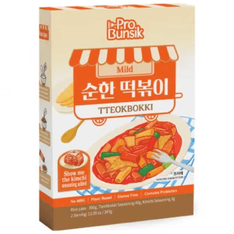 Tteokbokki Mild - PROBUNSIK - 343g - Hello Asia