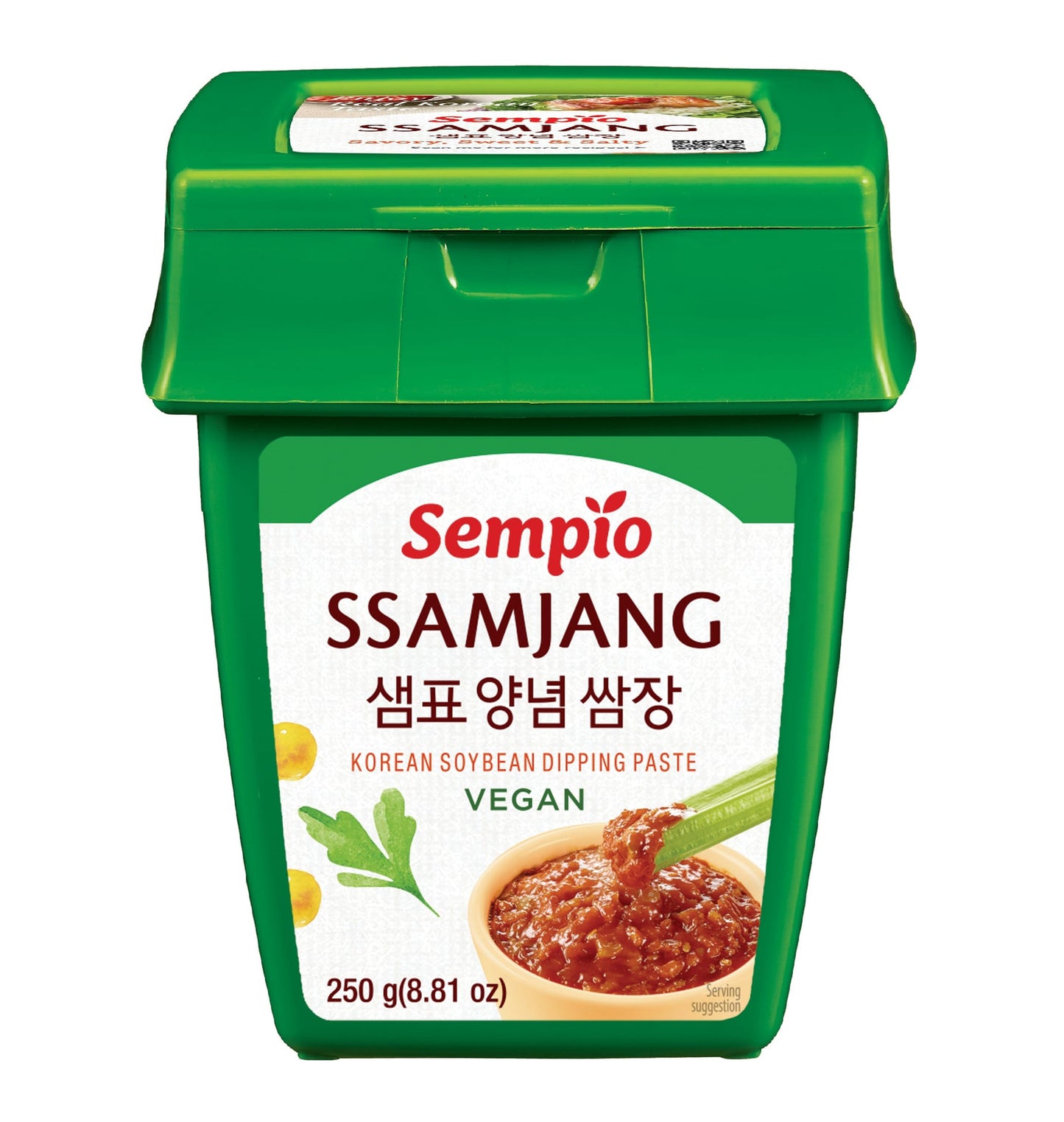 PÂTE DE SOJA CORÉENNE POUR DIP 'SSAMJANG' - SEMPIO - 250g