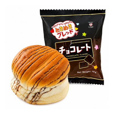 Pain japonais saveur chocolat - TOKIMEKI - 70g