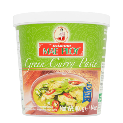 Pâte de Curry Vert Thaïlandais - MAE PLOY - 400g - Hello Asia