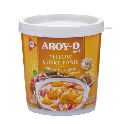 Pâte de curry jaune - AROY-D - 400g