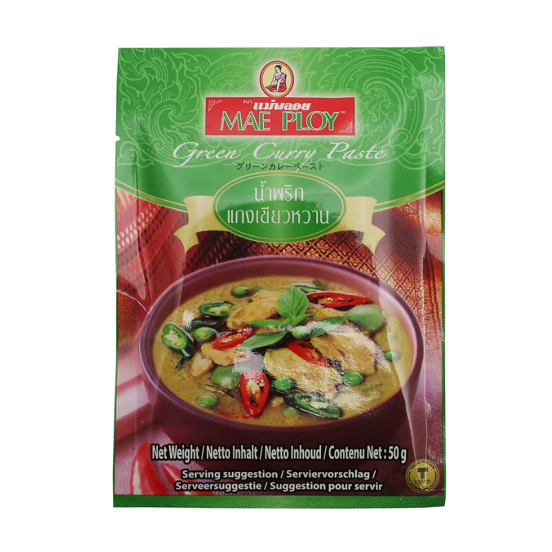 Pâte de curry verte thaï - MAE PLOY - 50g