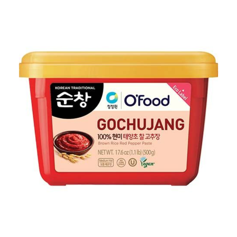 Pâtes Épicées Poivrons Rouge Gochujang - O'FOOD - 500g