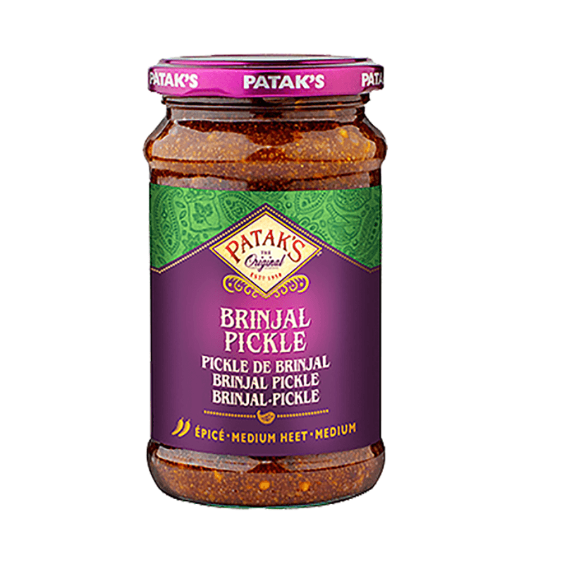 Pickle de Brinjal - Patak's - 312g - Hello Asia