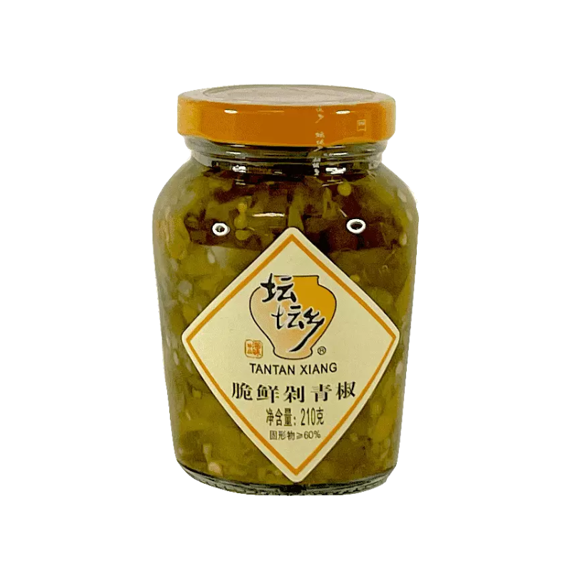 Peperoncini verdi tritati - TANTAN XIANG - 210g