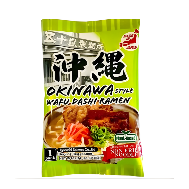 Ramen dashi wafu végétal - IRAGASHI SEIMEN - 109g