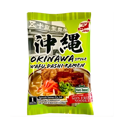 Ramen dashi wafu végétal - IRAGASHI SEIMEN - 109g