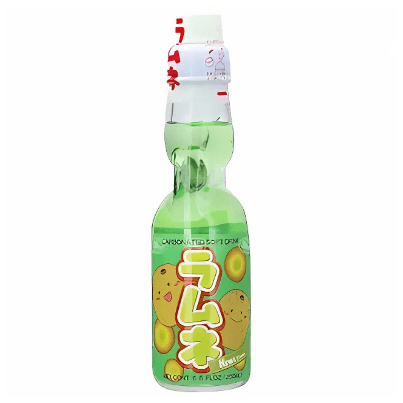 Ramune Kiwi - HATAKOSEN - 200ml - Hello Asia