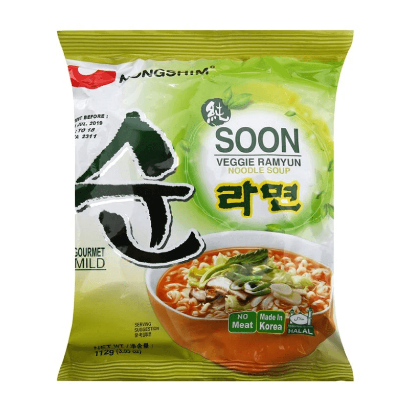 Ramyun Végétarien Soon - NONG SHIM - 112g - Hello Asia