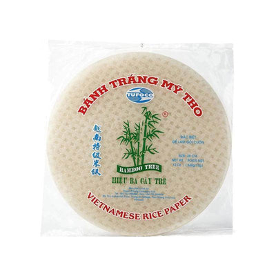 Feuilles de riz 31cm Spring roll - banh Trang My Tho - BAMBOO TREE - 340g - Hello Asia