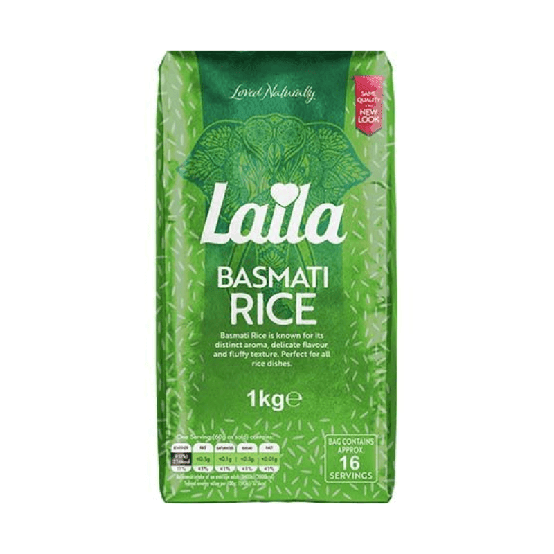 Riz Basmati - LAILA - 1kg - Hello Asia