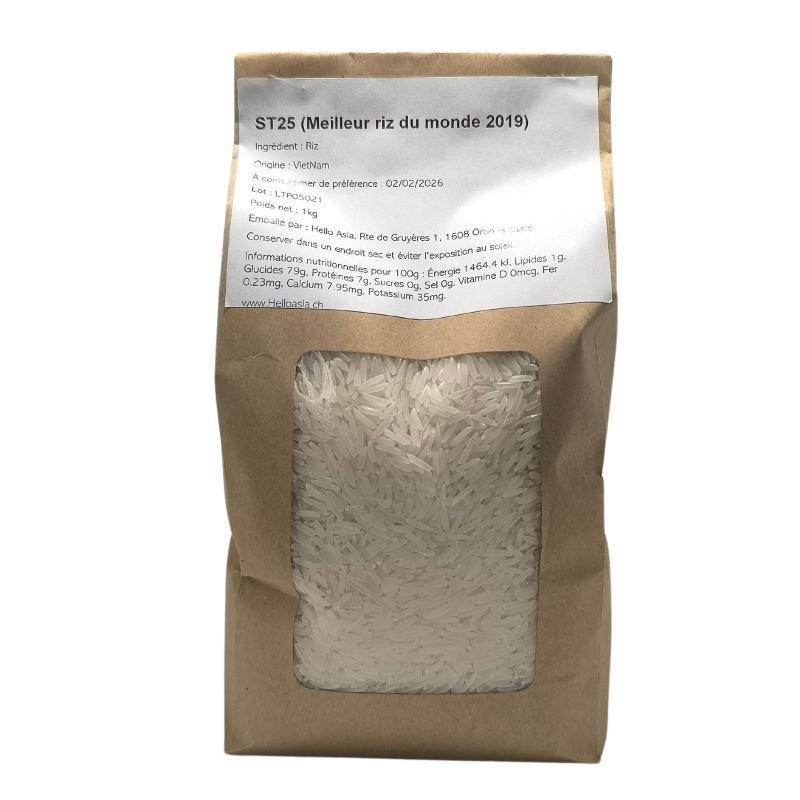 Riz ST25 (Meilleur riz du monde) - 1kg - Hello Asia