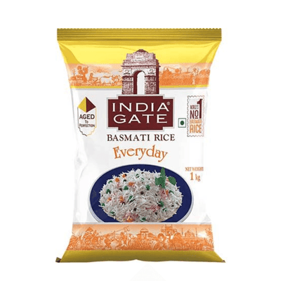 Riz Basmati Everyday - INDIA GATE - 1Kg - Hello Asia