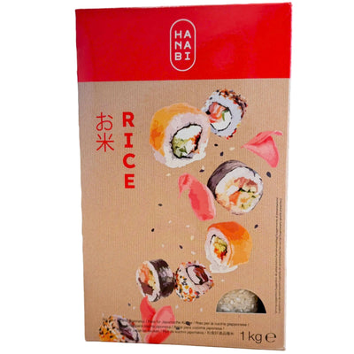 Riz pour sushi japonaise "Hanabi" - 1Kg