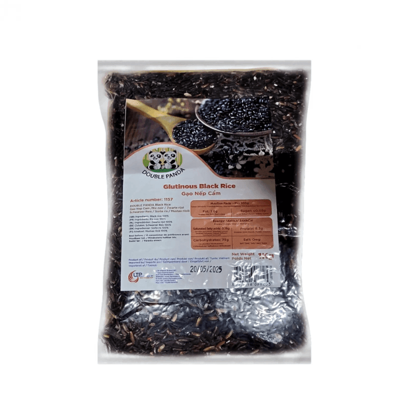 Riz noir gluant - 1kg - Hello Asia