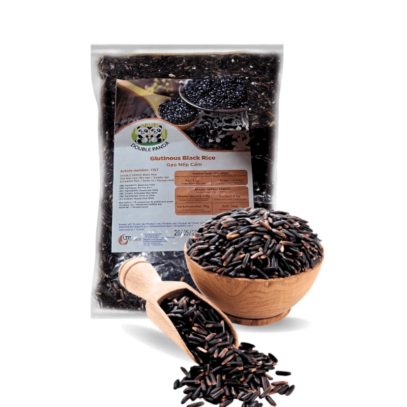 Riz noir gluant - 1kg - Hello Asia