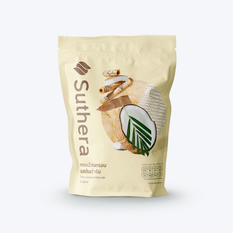 Rouleaux de noix de coco thaïlandais – SUTHERA- 70g