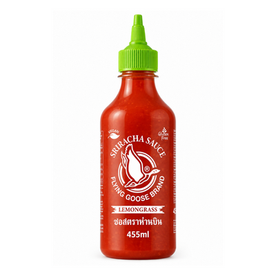 Sauce Sriracha à la citronnelle - Flying Goose - 455ml