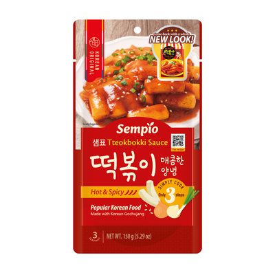 Sauce Topokki (tteokbokki) Sucrée et Épicée - SEMPIO - 150g