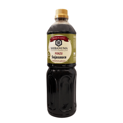 Sauce soja Ponzu – Sauce soja avec jus de yuzu (yuzu katsuo) - SHIBANUMA - 1L - Hello Asia