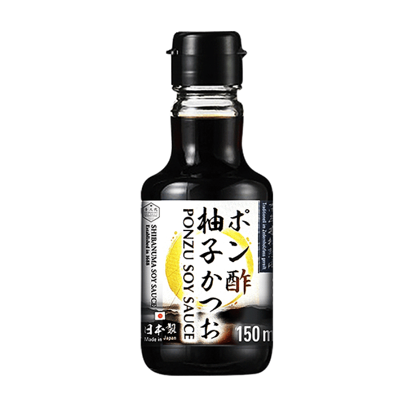 Sauce soja au yuzu japonaise (Yuzu Katsuo) - SHIBANUMA - 150ml - Hello Asia