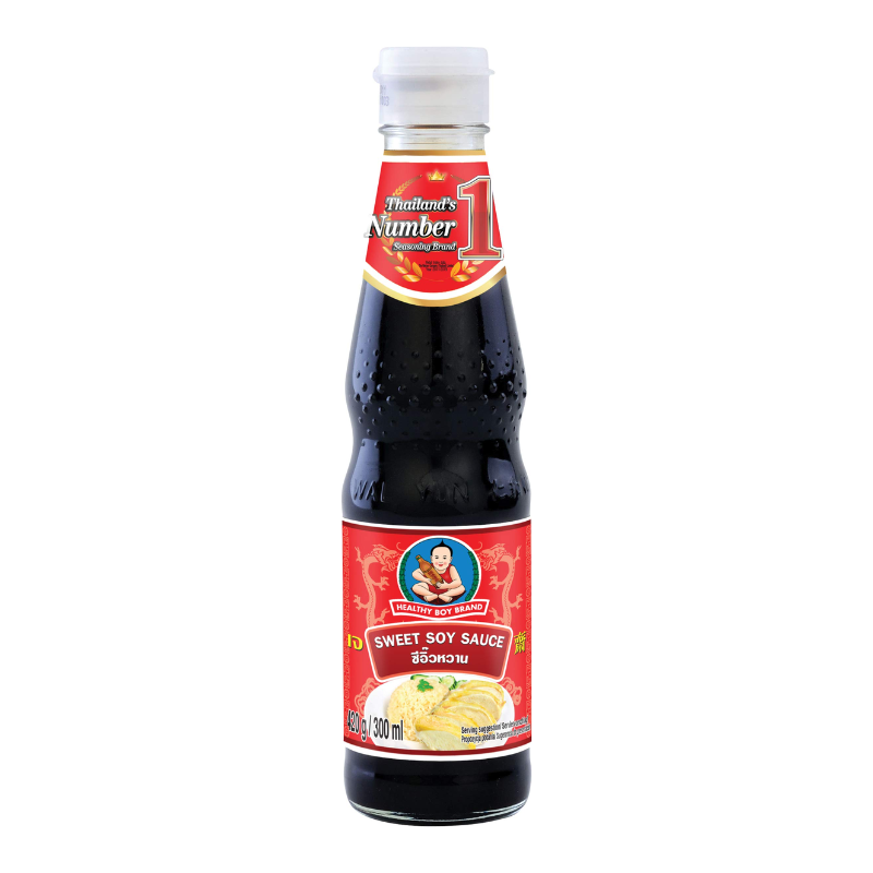 Sauce soja sucrée étiquette rouge - HEALTHY BOY - 300ml