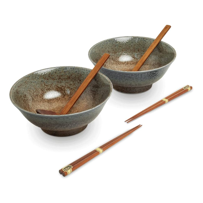Set bol à ramen japonais 22 cm - EDO