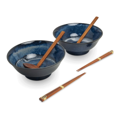 Set bol à ramen japonais 22 cm IZAYOI - EDO
