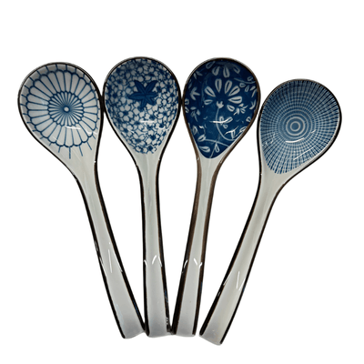 Set de 4 Cuillères en Céramique - Hello Asia - Hello Asia