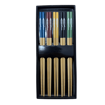 Set de Baguettes en Bois - Style Japonais Authentique - Hello Asia