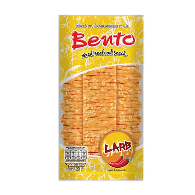 Snack aux fruits de mer saveur Larb (jaune) - 20g - Hello Asia