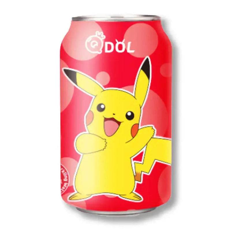 Soda Pokémon (Pikachu) saveur fraise - 330ml - Hello Asia