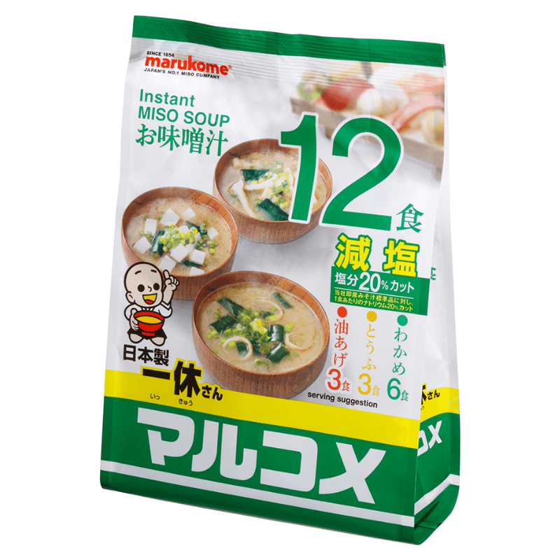 Soupe Miso Instantanée (12 Portions) - MARUKOME - 258g - Hello Asia