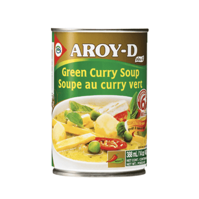 Soupe au curry vert prête à l'emploi - AROY-D - 400ml - Hello Asia
