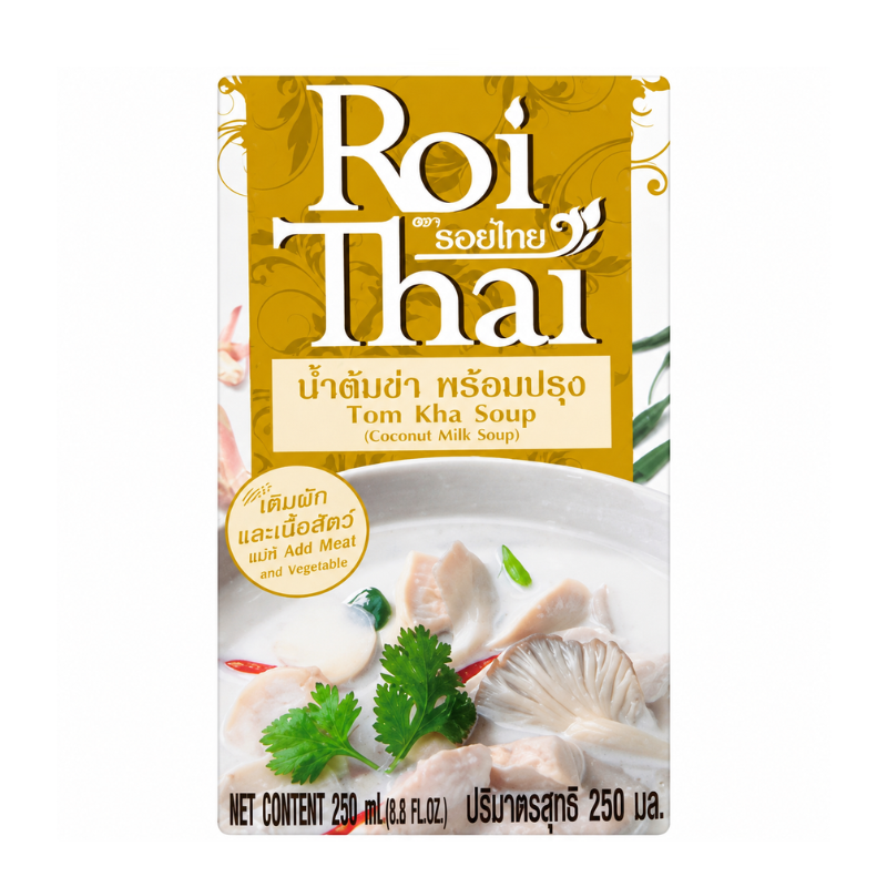 Soupe thaï Tom Kha au coco - ROI THAI - 500ml