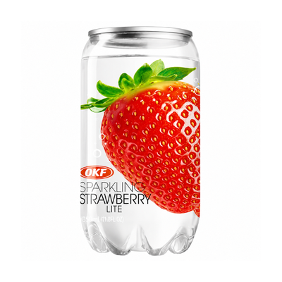 Sparkling Drink Strawberry Can - OKF - 350ml