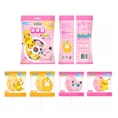 Sucette Pokémon pêche & orange - 60g